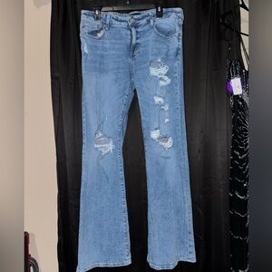 cute stretchy low rise jeans